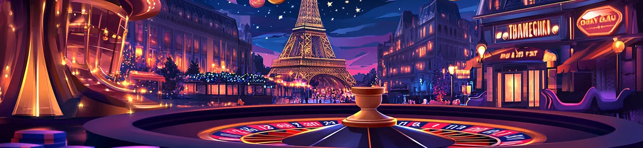 Roulette con vista sulla Torre Eiffel